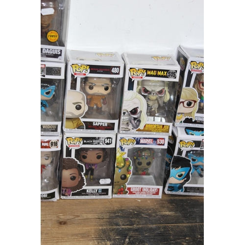 607 - LARGE QUANTITY OF FUNKO POPS (15)