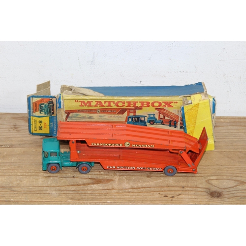 612 - BOXED MATCHBOX K8 CAR TRANSPORTER
21CM