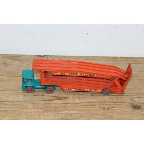 612 - BOXED MATCHBOX K8 CAR TRANSPORTER
21CM