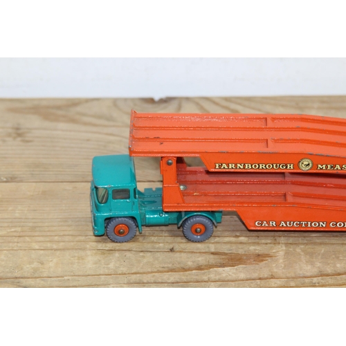 612 - BOXED MATCHBOX K8 CAR TRANSPORTER
21CM