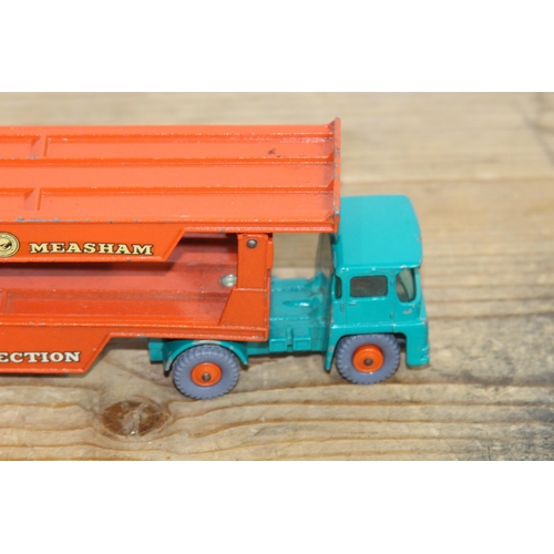 612 - BOXED MATCHBOX K8 CAR TRANSPORTER
21CM