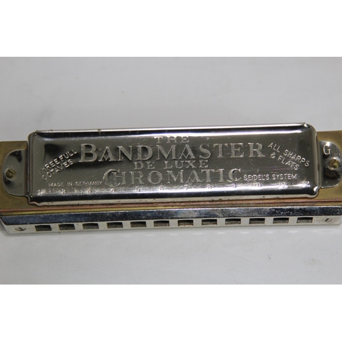 859 - BANDMASTER CHROMATIC MOUTH ORGAN