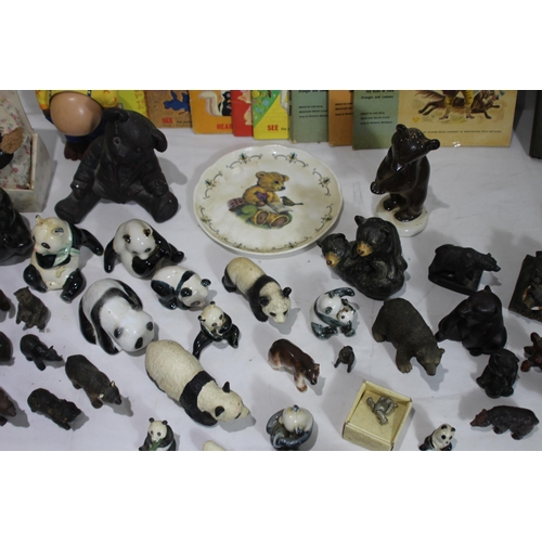 228 - QUANTITY OF MISCELLANEOUS ANIMAL FIGURES ETC