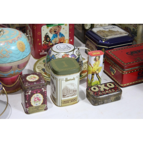 372 - LARGE QUANTITY OF VINTAGE TINS