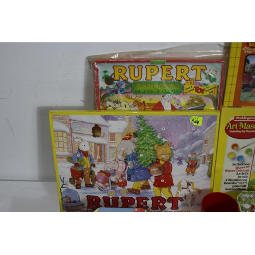 373 - QUANTITY OF RUPERT BEAR MEMORABILIA ETC