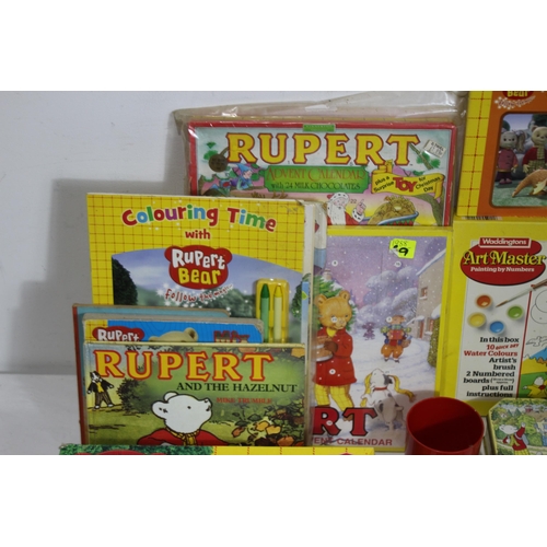 373 - QUANTITY OF RUPERT BEAR MEMORABILIA ETC