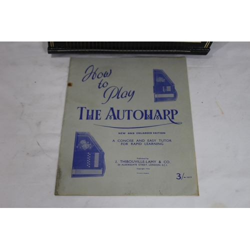 397 - BOXED VINTAGE AUTOHARP