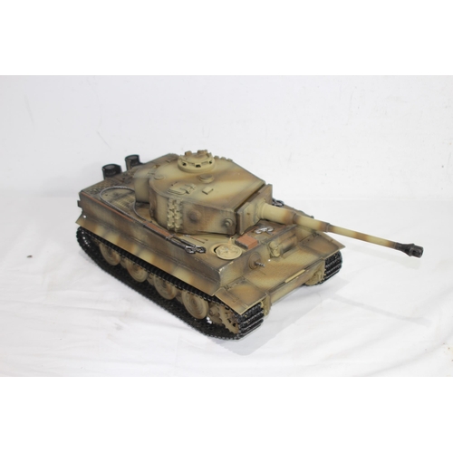 583 - MODEL TIGER TANK BY TAIGEN MILITARY AFFAIR SERVICES BOXED