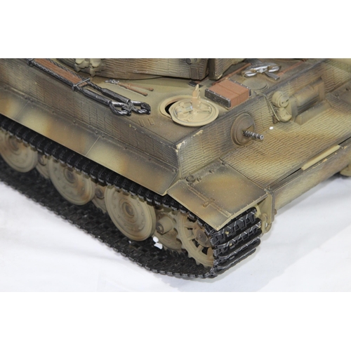 583 - MODEL TIGER TANK BY TAIGEN MILITARY AFFAIR SERVICES BOXED