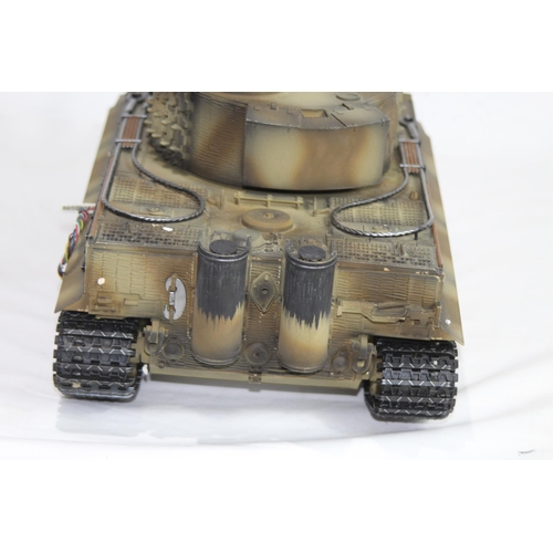 583 - MODEL TIGER TANK BY TAIGEN MILITARY AFFAIR SERVICES BOXED