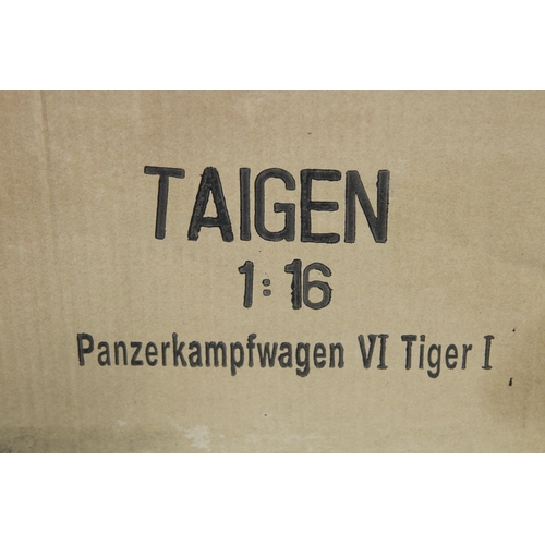 583 - MODEL TIGER TANK BY TAIGEN MILITARY AFFAIR SERVICES BOXED