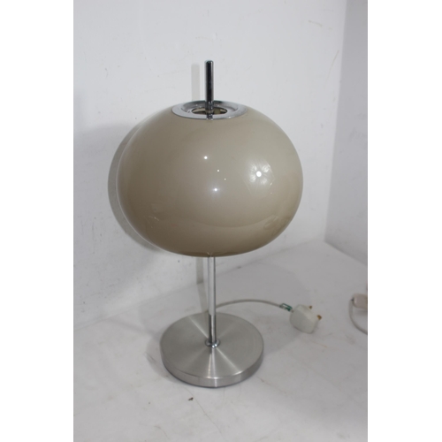 183 - PAIR OF RETRO MUSHROOM LAMPS
54CM