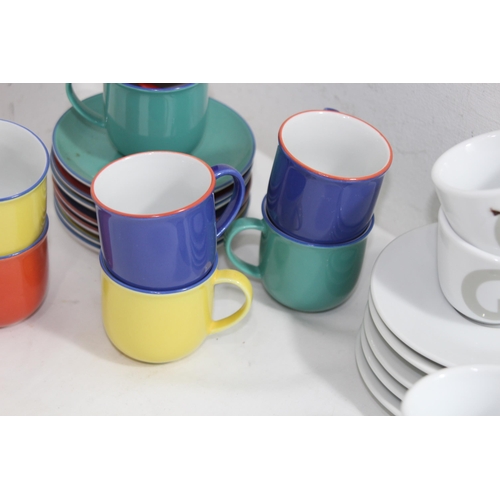 251 - SELECTION OF ESPRESSO CUPS - LAVAZZA ETC