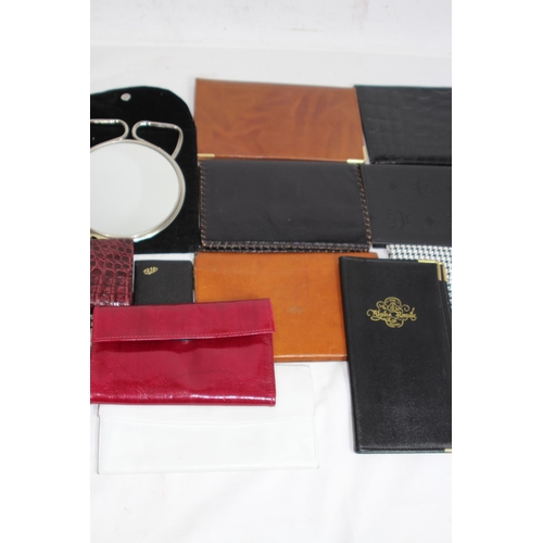 346 - QUANTITY OF LEATHER WALLETS