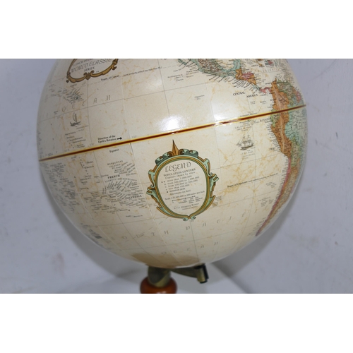 353 - VINTAGE REPLOGLE USA TABLE GLOBE
57CM