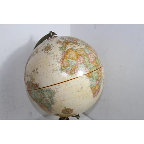 353 - VINTAGE REPLOGLE USA TABLE GLOBE
57CM