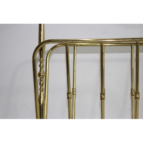 357 - BRASS MAGAZINE RACK
57CM