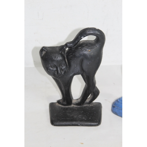 378 - CAT DOORSTOP AND ONE OTHER
20CM