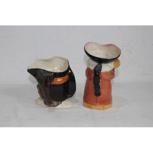 252 - SELECTION OF TOBY JUGS x4
25CM