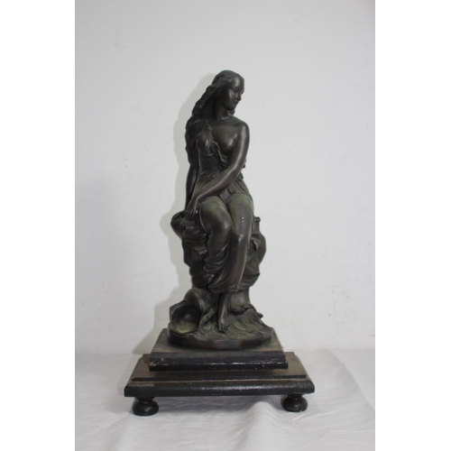 852 - JOHN BELL STYLE RESIN OF MODEL OF MIRANDA 
43CM