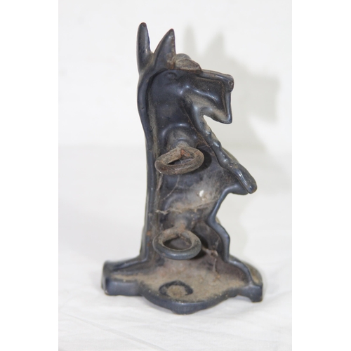 444 - SCOTTIE DOG POCKER AND HOLDER
47CM