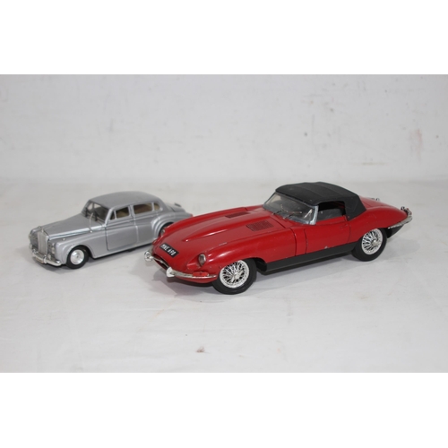 576 - TONKA E TYPE JAGUAR AND ONE OTHER 
27CM