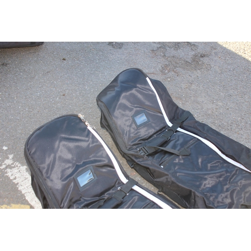 434 - 2 X NEW GOLF TRAVEL BAGS
100CM