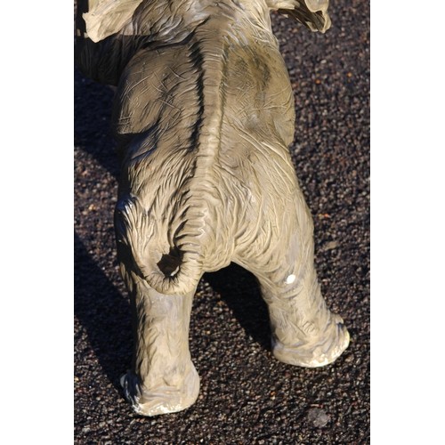 449 - LARGE RESIN ELEPHANT FIGURE
77 X 76CM