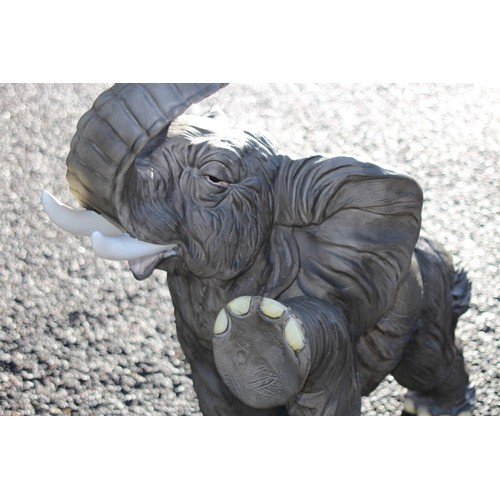 449 - LARGE RESIN ELEPHANT FIGURE
77 X 76CM