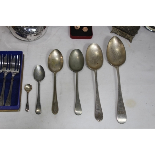 416 - QUANTITY OF METALWARE ETC