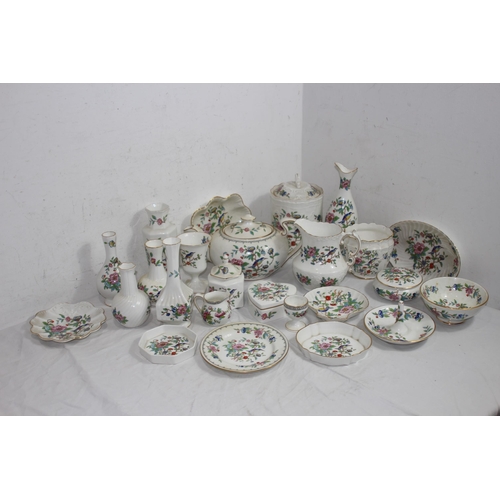 256 - LARGE QUANTITY OF AYNSLEY CHINA