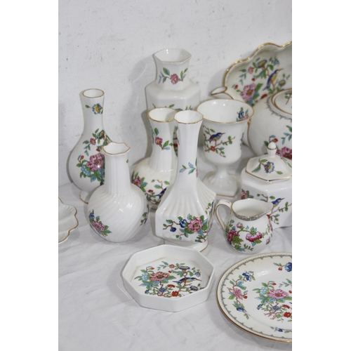 256 - LARGE QUANTITY OF AYNSLEY CHINA