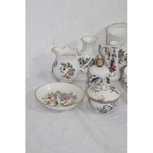 257 - LARGE QUANTITY OF AYNSLEY CHINA