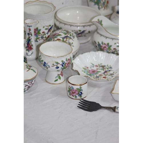 257 - LARGE QUANTITY OF AYNSLEY CHINA