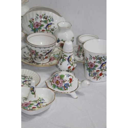 257 - LARGE QUANTITY OF AYNSLEY CHINA