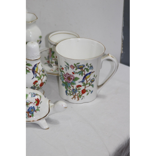 257 - LARGE QUANTITY OF AYNSLEY CHINA