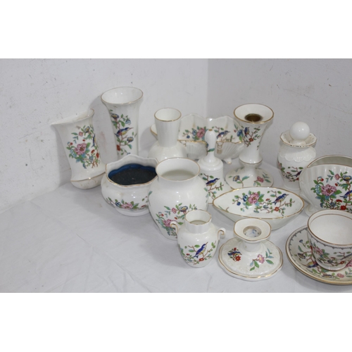 257 - LARGE QUANTITY OF AYNSLEY CHINA