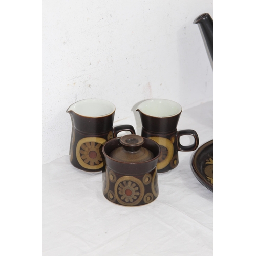 258 - DENBY ARABESQUE COFFEE SET