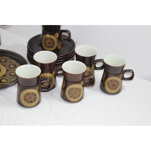 258 - DENBY ARABESQUE COFFEE SET