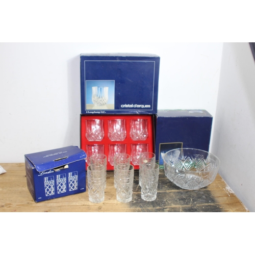 260 - QUANTITY OF CRYSTAL GLASSWARE