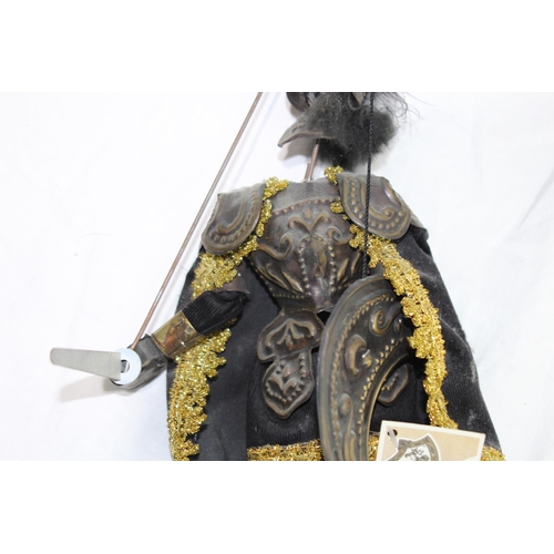 480 - 2 PUPPETS AND WITCH FIGURE
55CM