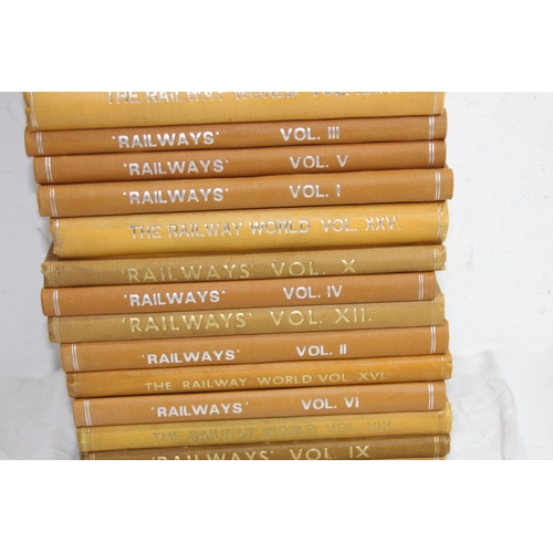 486 - QUANTITY OF RAILWAY BOOKS