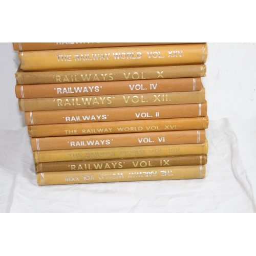 486 - QUANTITY OF RAILWAY BOOKS