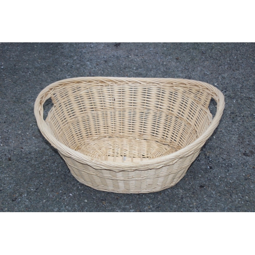 487 - 3 X WICKER BASKETS
60CM