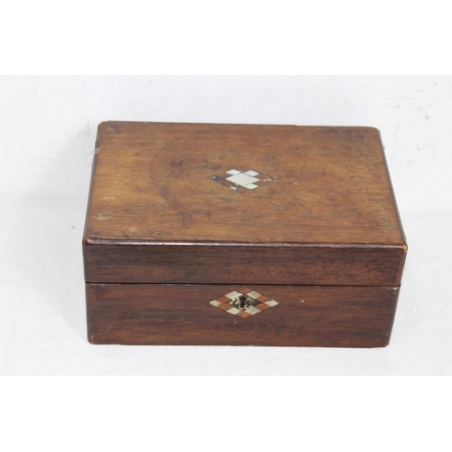 424 - JEWELLERY BOXS x3
25 X 17 X 10.5CM