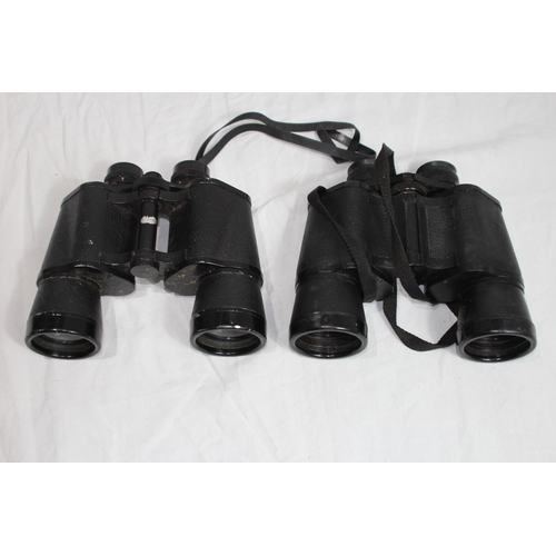 490 - 2 X PAIRS OF VINTAGE BINOCULARS