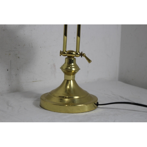 196 - BRASS DESK LAMP
30CM