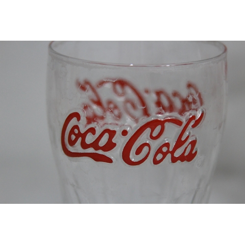 275 - QUANTITY OF COKE COLA GLASSES x8