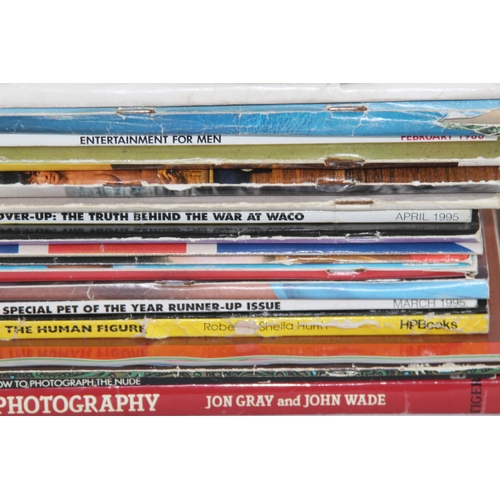 499 - QUANTITY OF VINTAGE PENTHOUSE PLAYBOY ETC MAGAZINES