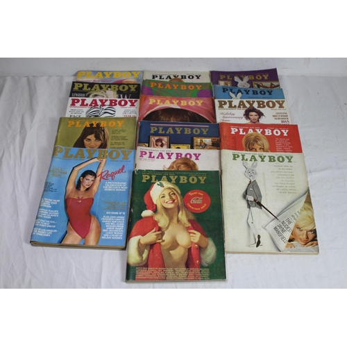 499 - QUANTITY OF VINTAGE PENTHOUSE PLAYBOY ETC MAGAZINES